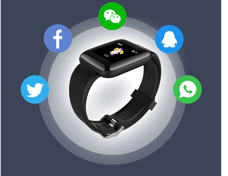 Square Dial Fitness Tracker