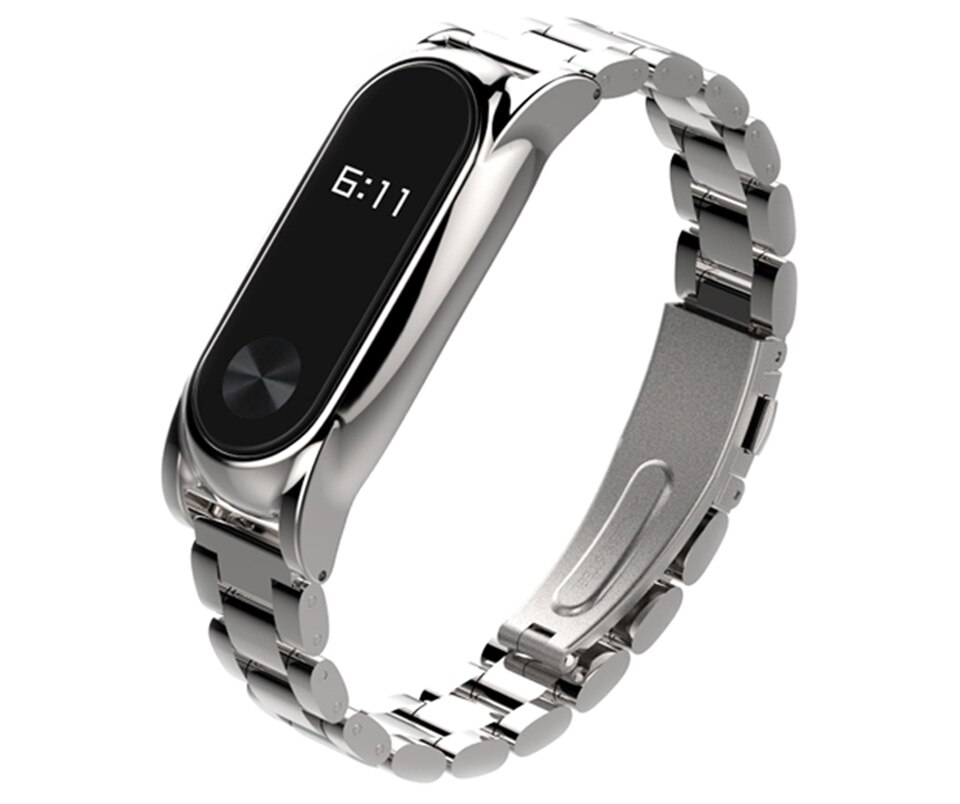 Classic Stainless Steel Band for Xiaomi Mi Band 2