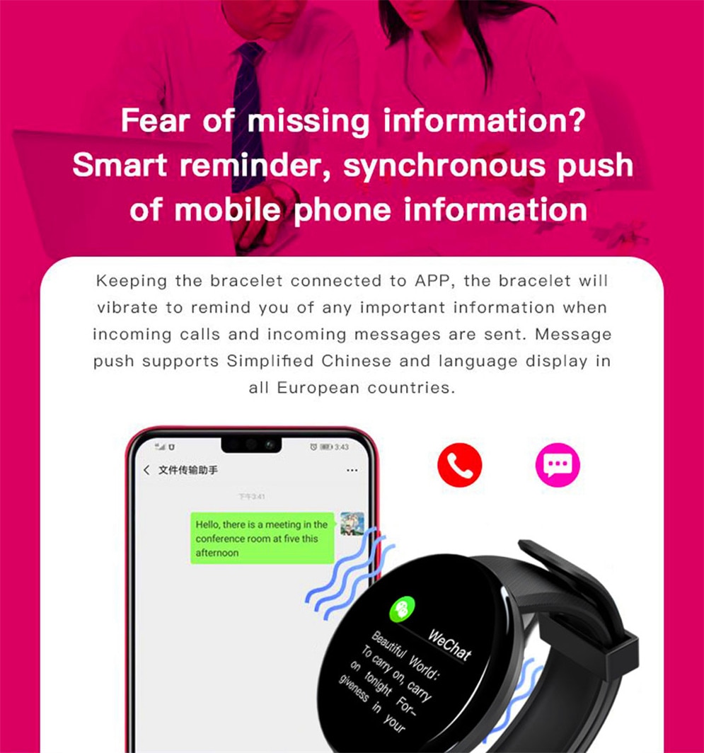 Waterproof Bluetooth Smart Watch