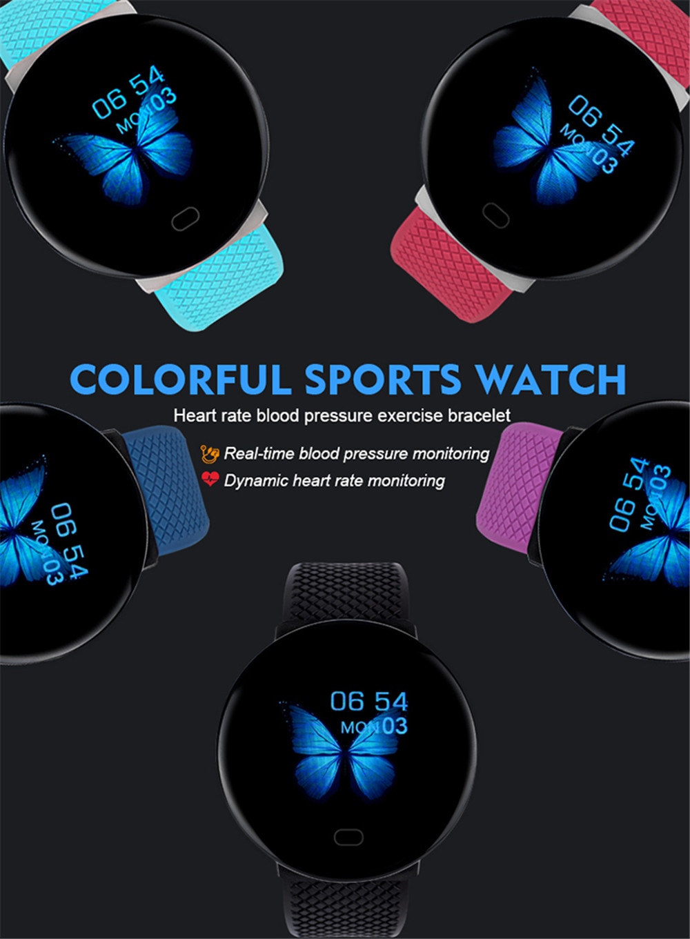 Waterproof Smart Watch for Fitness