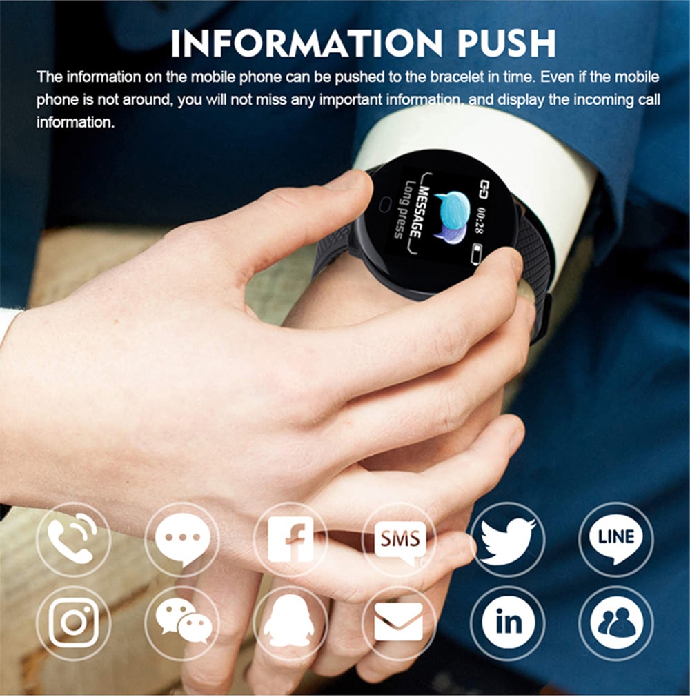 Waterproof Smart Watch for Fitness