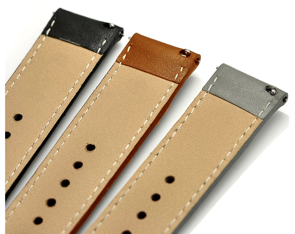 Leather Strap for Xiaomi and Amazfit Bip