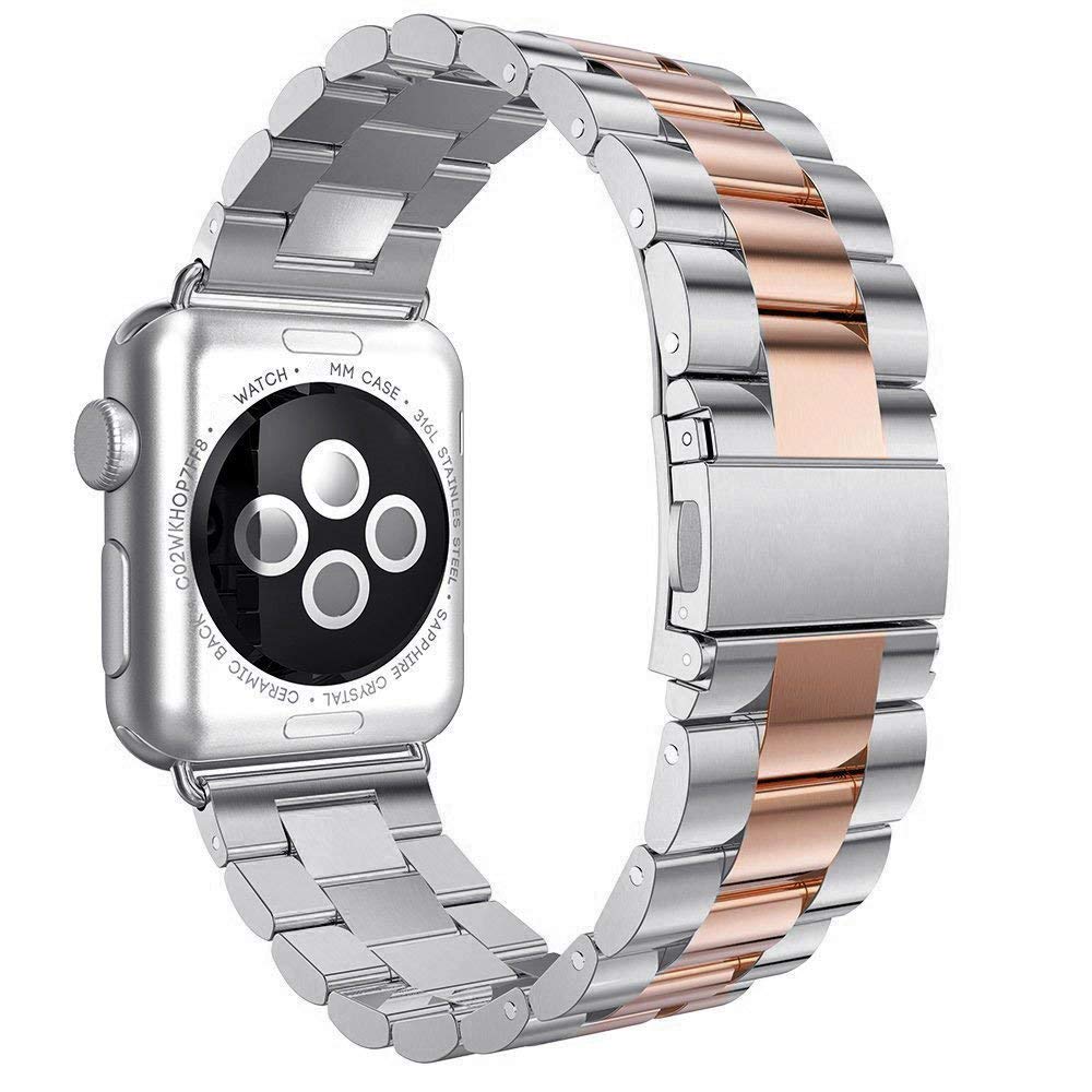 Classic Two-Color Metal Band for Apple Watch