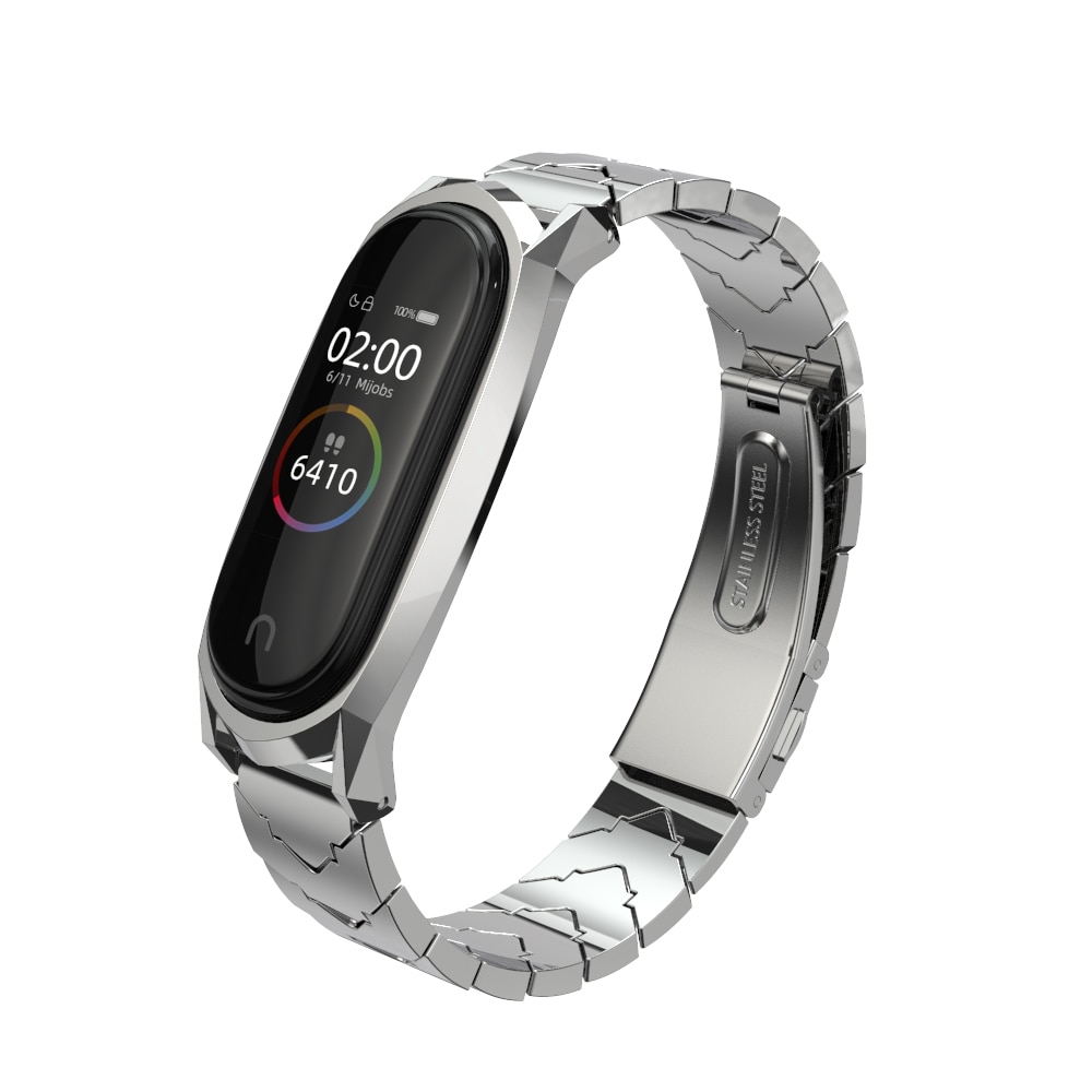 Colorful Arrow Shaped Metal Bracelet for Xiaomi Mi Band 3 and 4