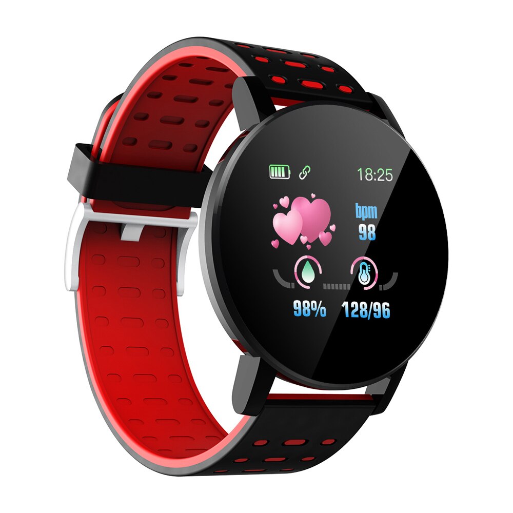 Unisex Fitness Tracker with Blood Pressure Monitor