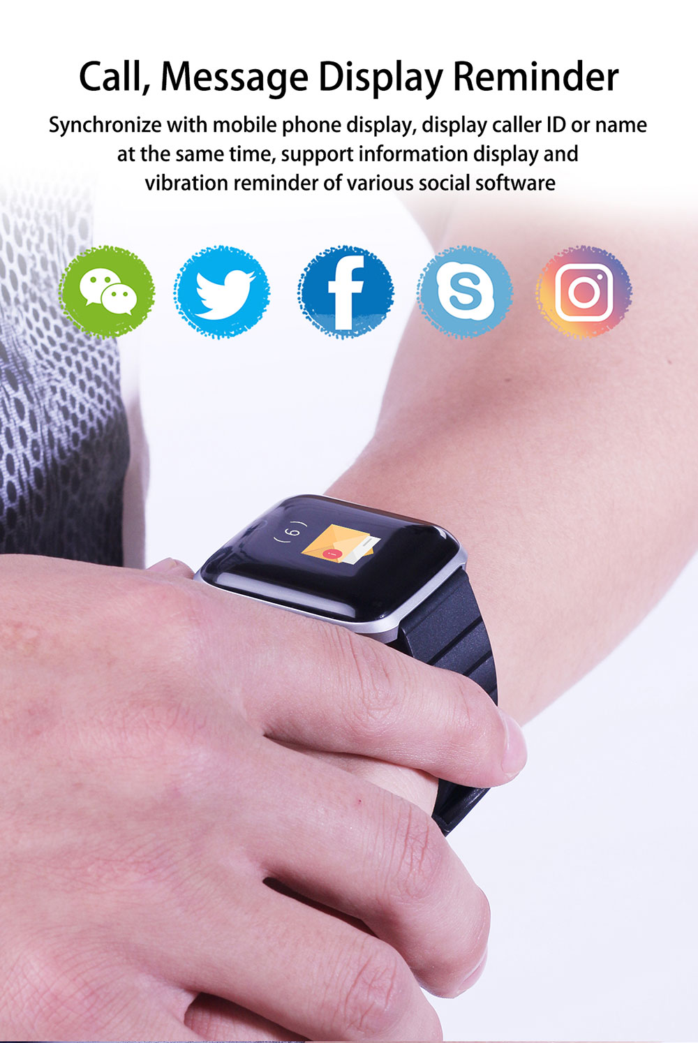 Smart Watch with Touch Screen