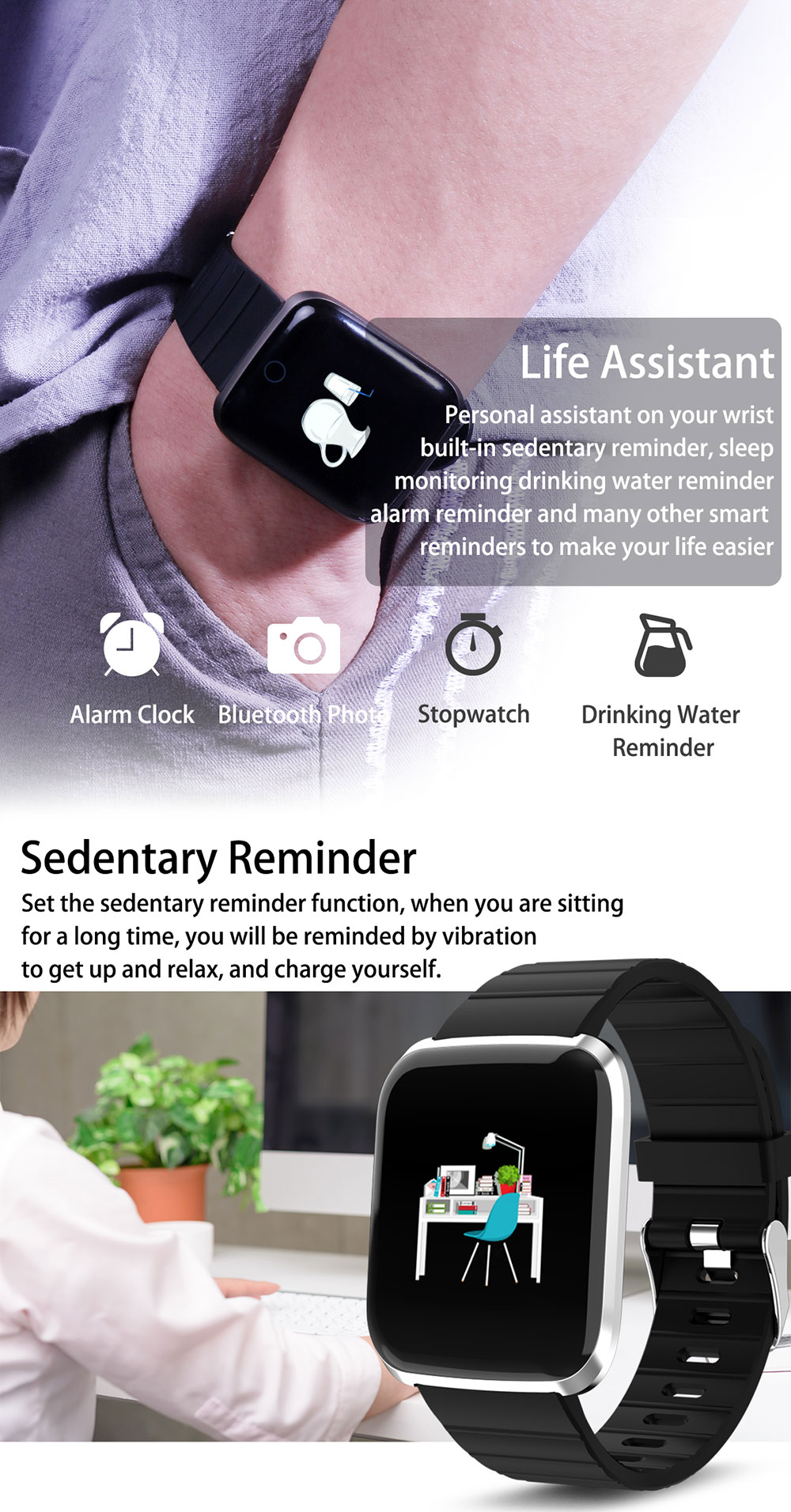 Smart Watch with Touch Screen