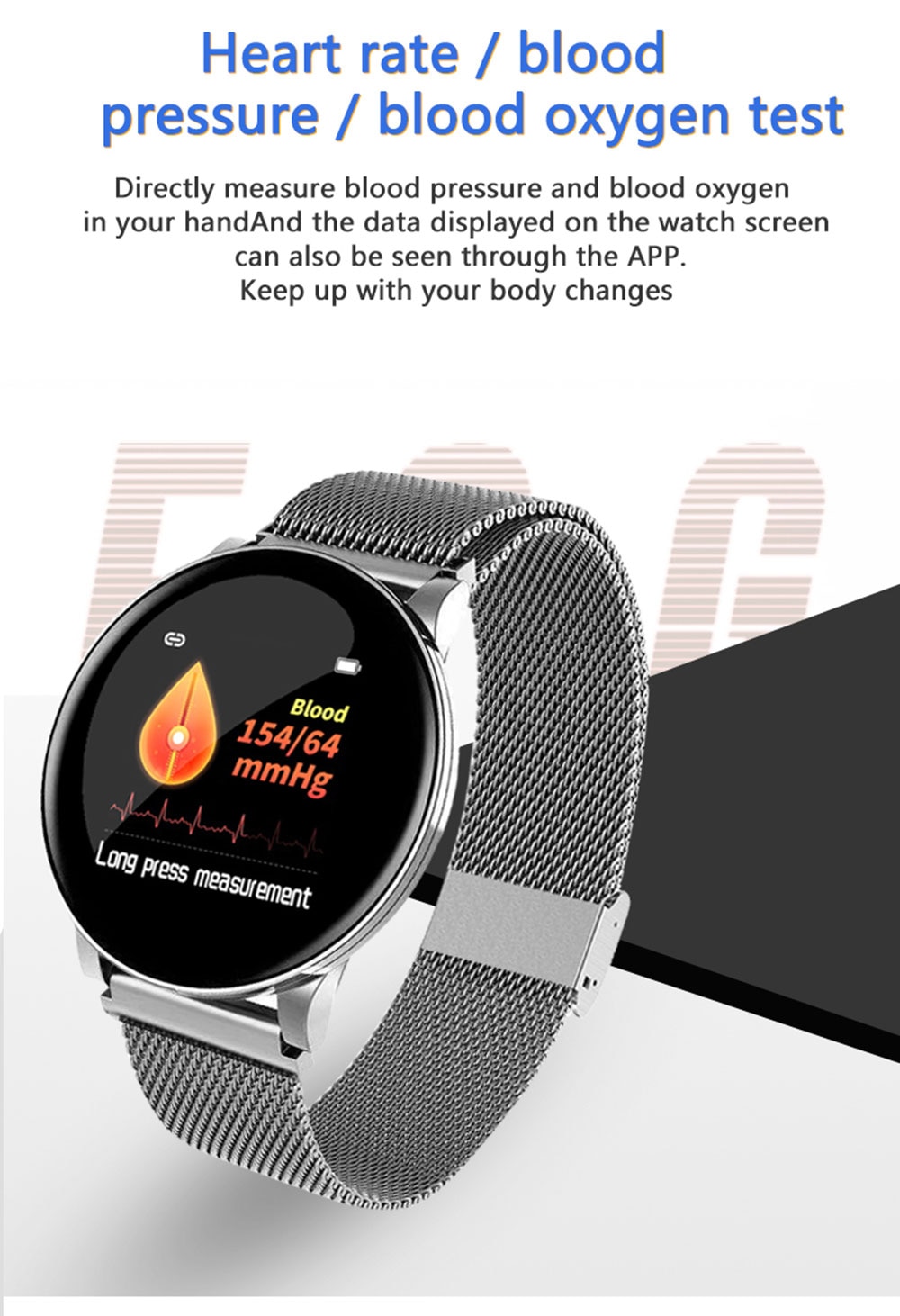 Smart Watch with Touch Screen