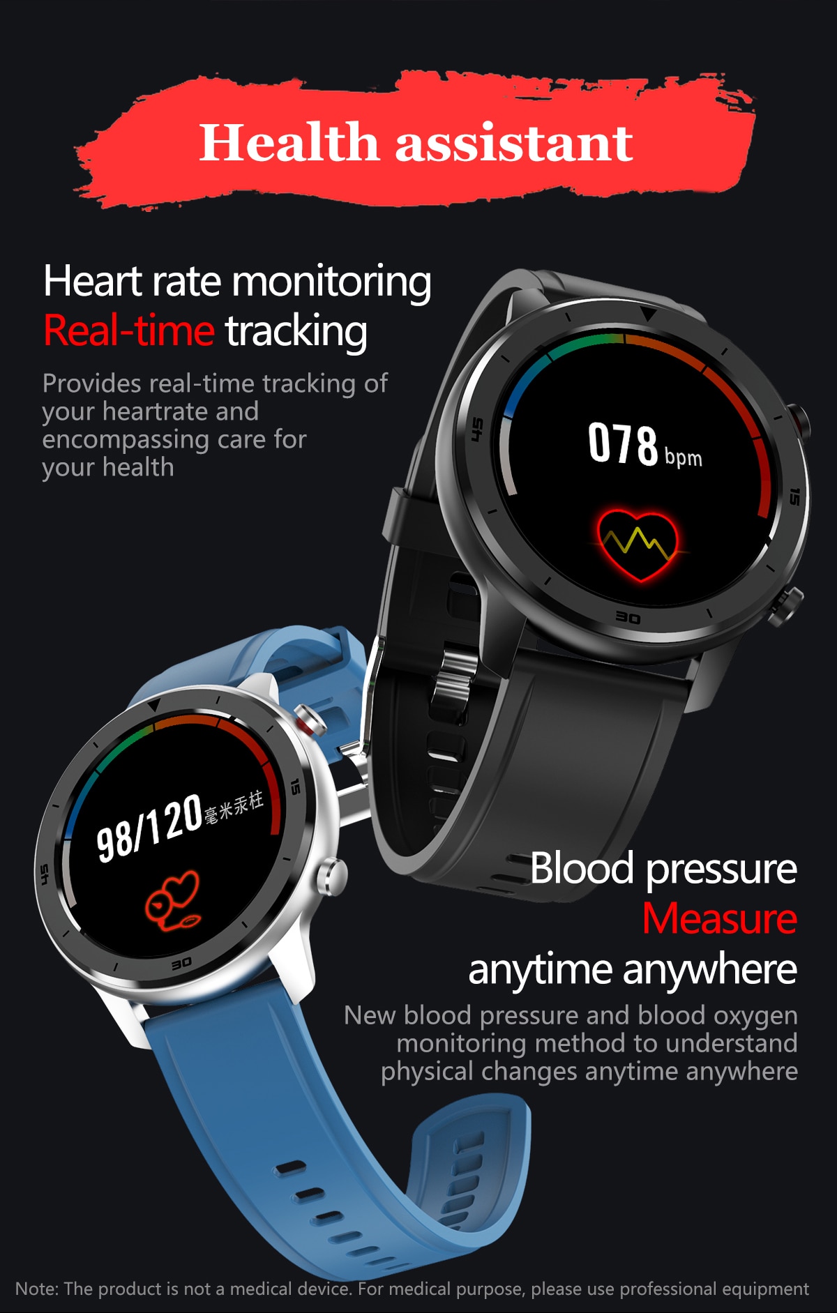 Casual Waterproof Smart Watch