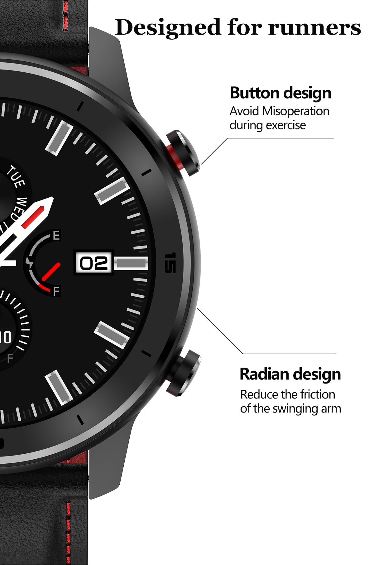 Casual Waterproof Smart Watch