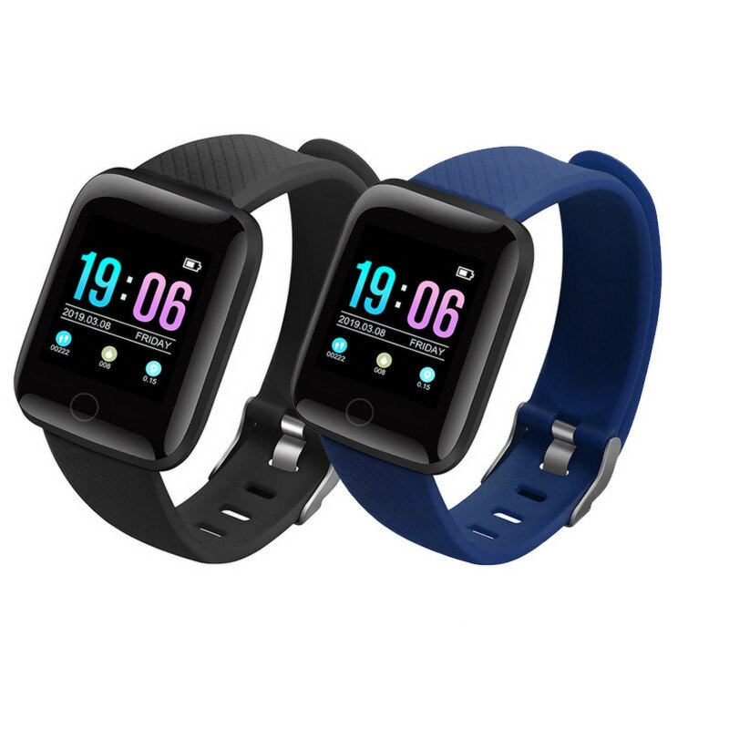 Fitness Smart Watch with Blood Pressure Set 2 Pcs