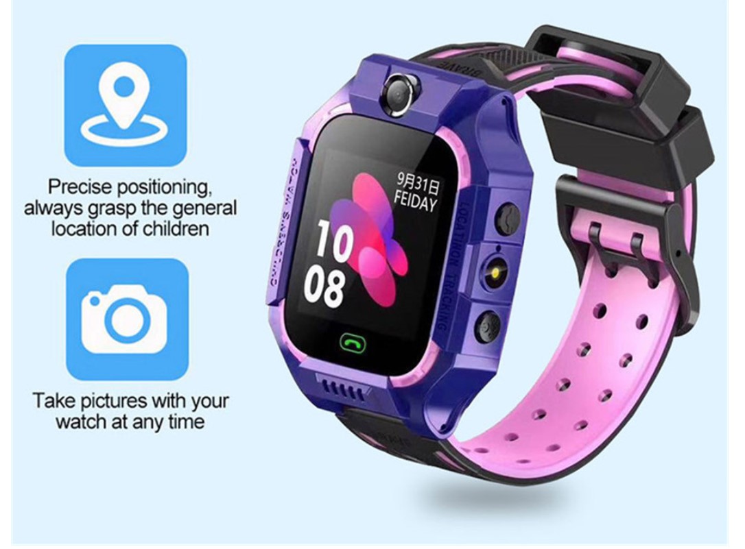 Kid's Dual Camera SOS Smart Watch