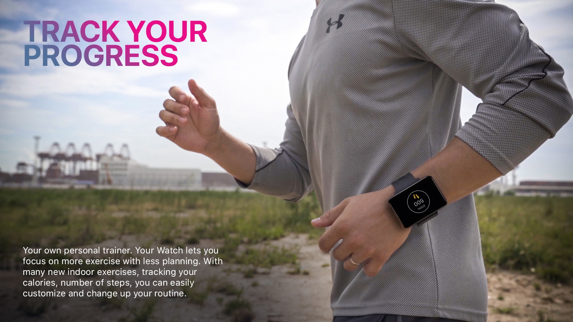 Unisex Smart Fitness Watch