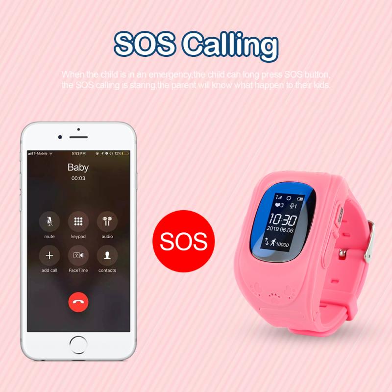 Anti-Lost Kid's Smart Watch with SOS Call