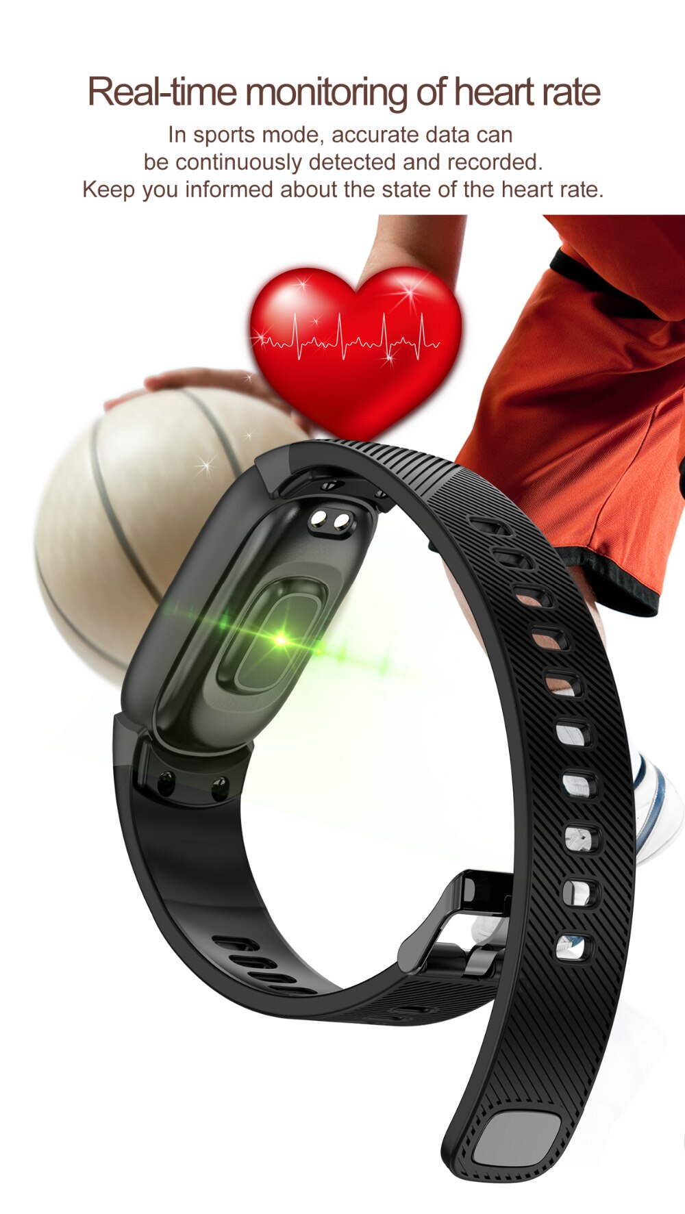 Sports Waterproof Smart Watch
