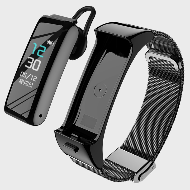 2 in 1 Smart Bluetooth Fitness Bracelet