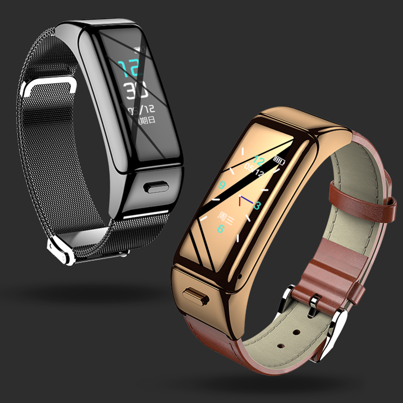 2 in 1 Smart Bluetooth Fitness Bracelet