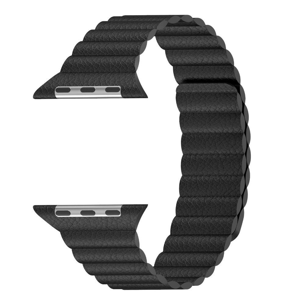 Magnetic Leather Band for Apple Watch