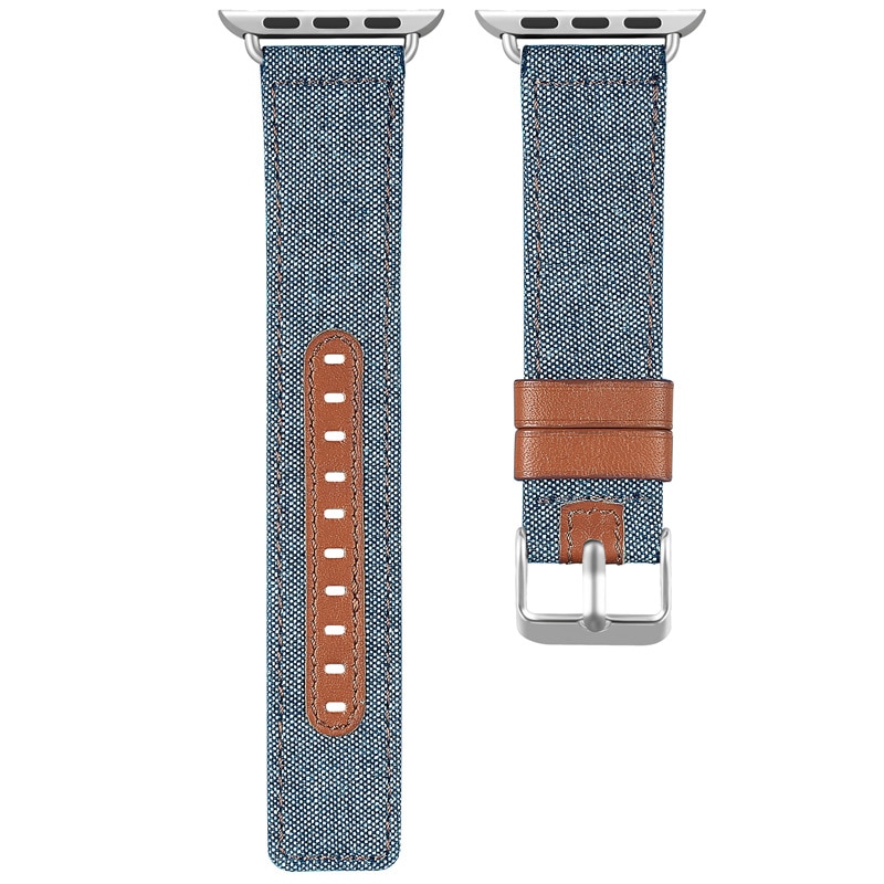 Fashion Cloth and Leather Band for Apple Watch