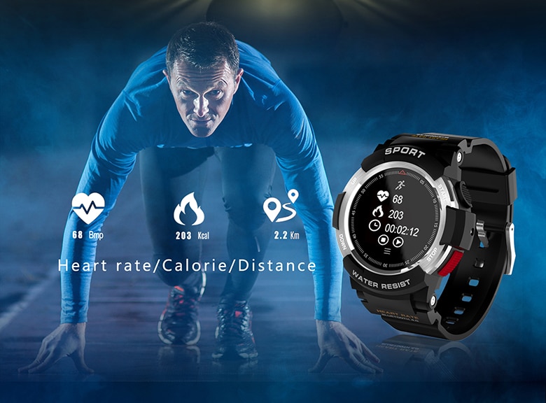 Silica Gel Waterproof Bluetooth 4.0 Smartwatch