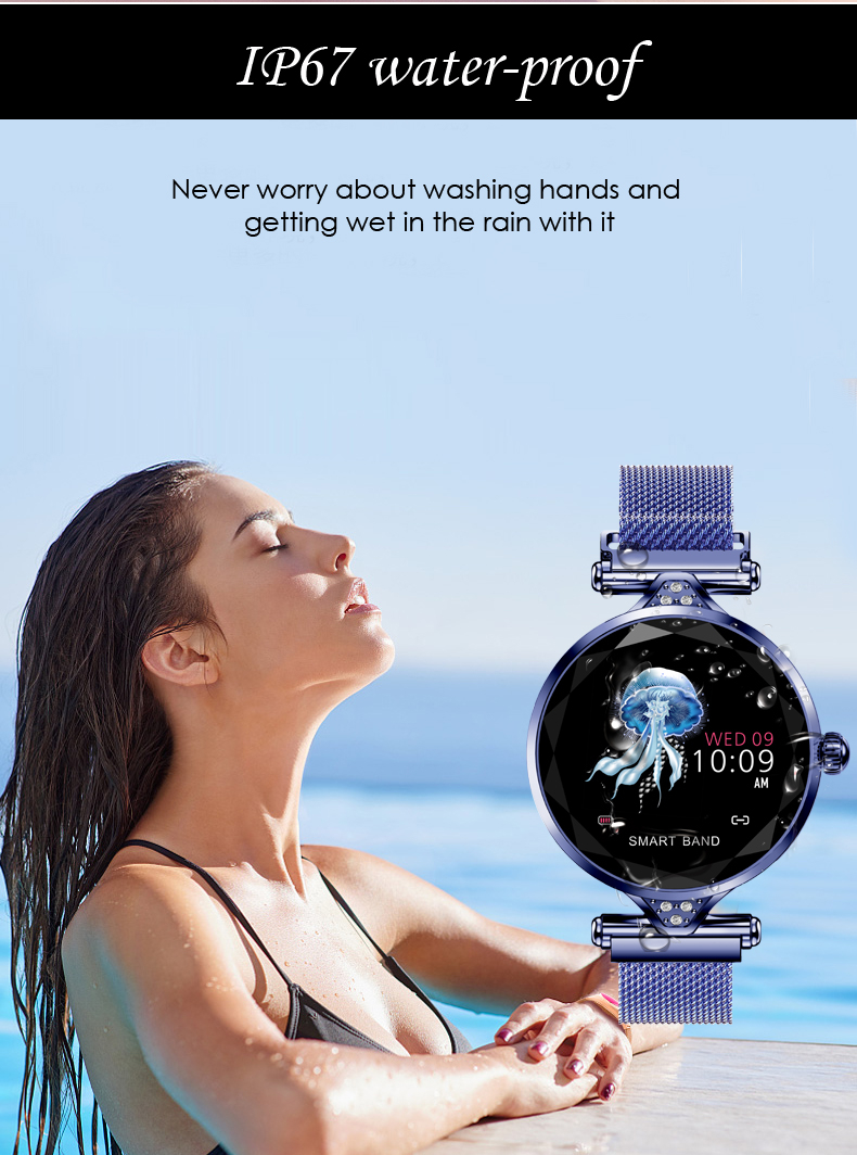 Women's Fashion Bluetooth Smartwatch