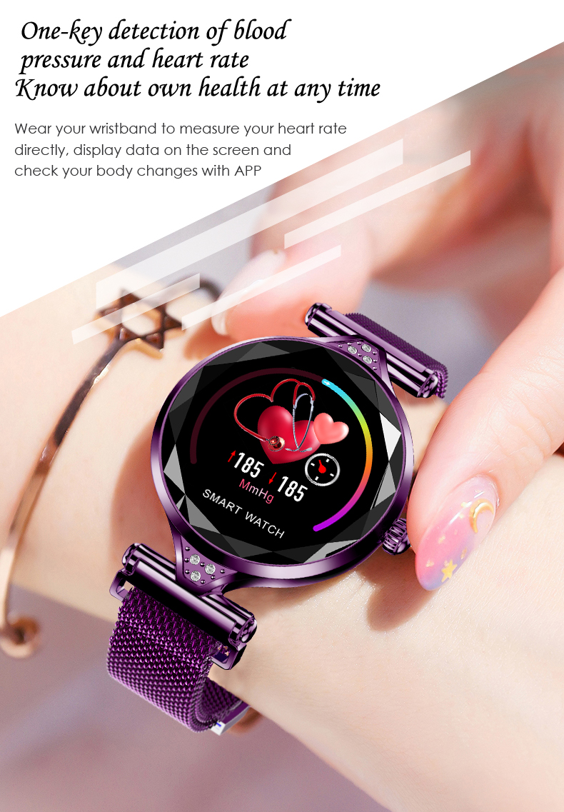 Women's Fashion Bluetooth Smartwatch