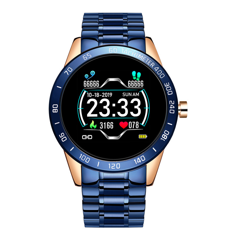 Metal Smart Watch with LED Screen