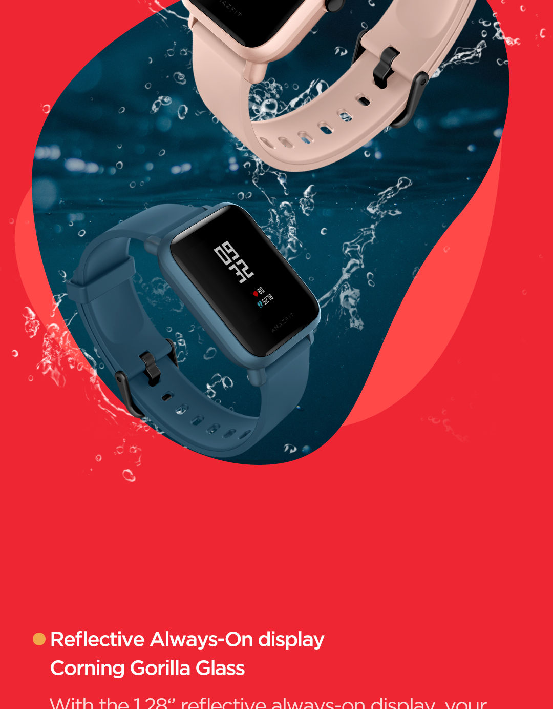 Silica Gel Waterproof Smartwatch